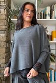 Basso Box Knit Dark Grey Marl
